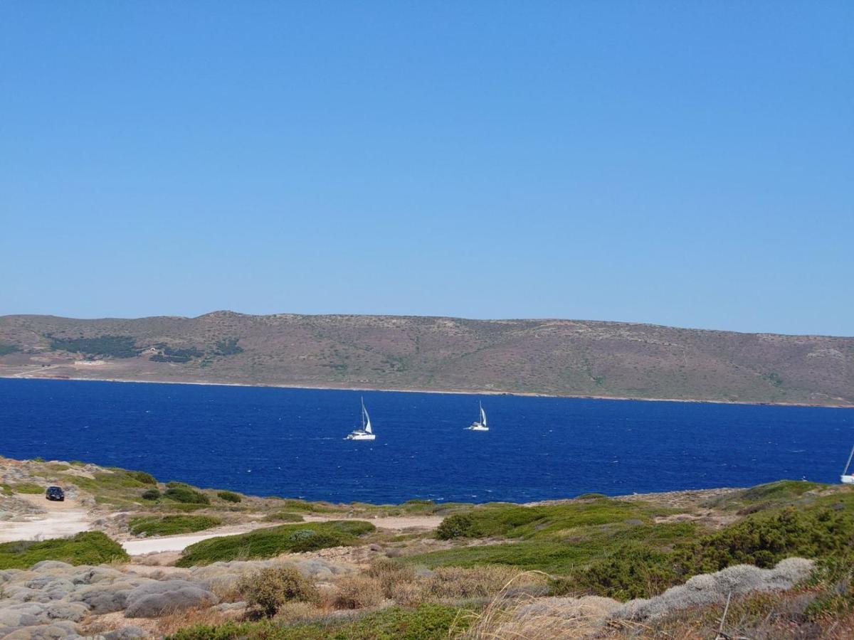 Big Blue Villa Sounion Bagian luar foto