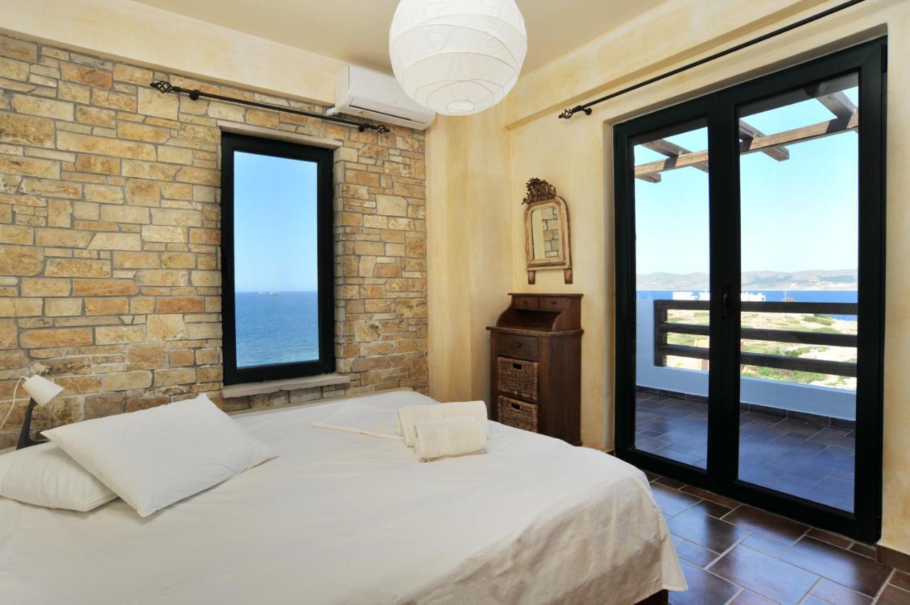 Big Blue Villa Sounion Bagian luar foto